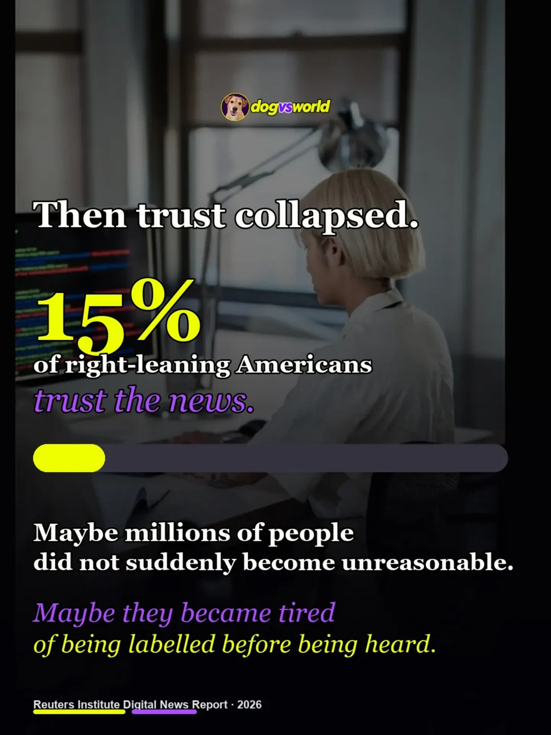 Political labels, news trust and moderation: why I ask for evidence: original carousel slide 6 of 7